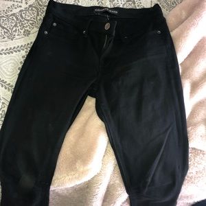 Express Black Jeans Size 4R mid rise